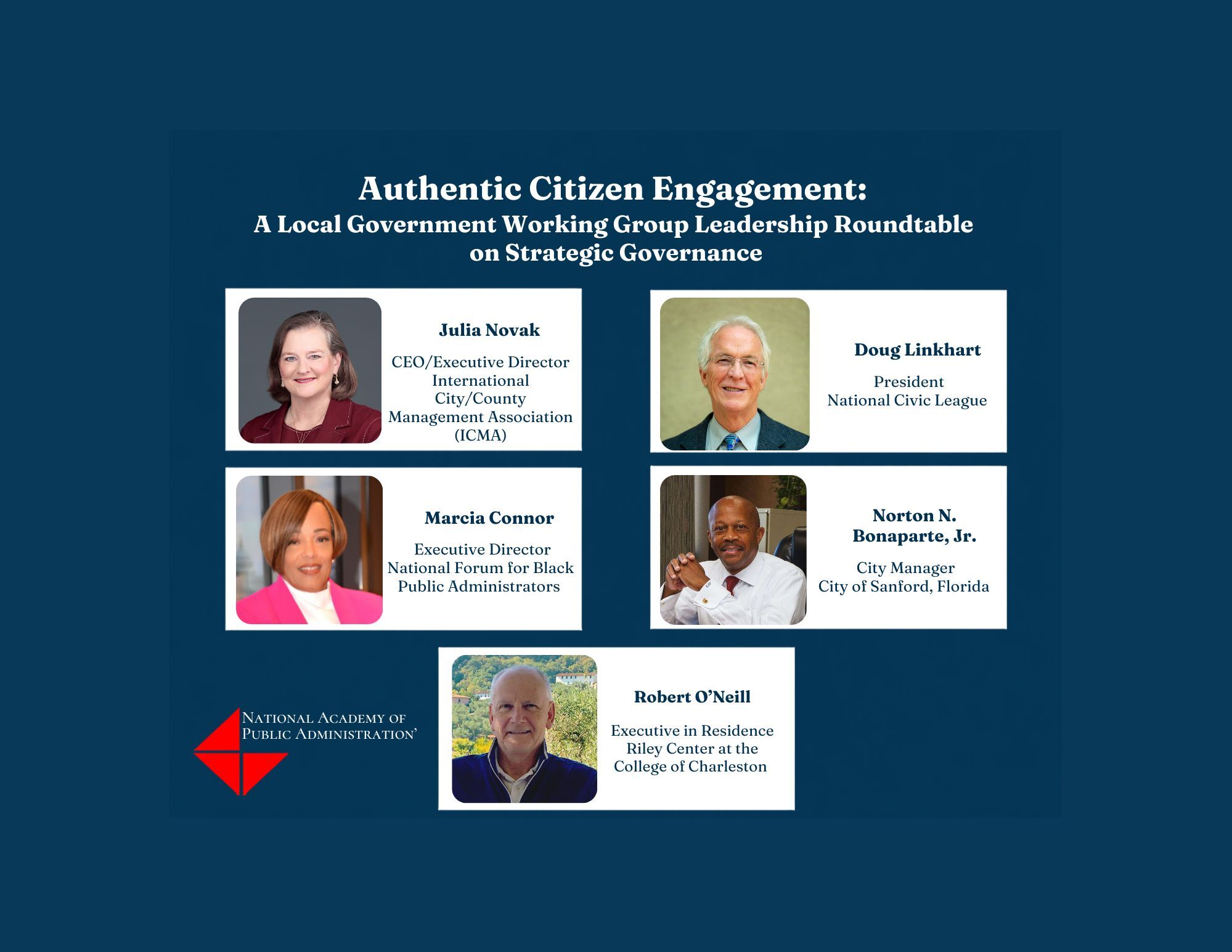 Authentic Citizen Engagement: A Leadership Roundtable on Strategic Governance