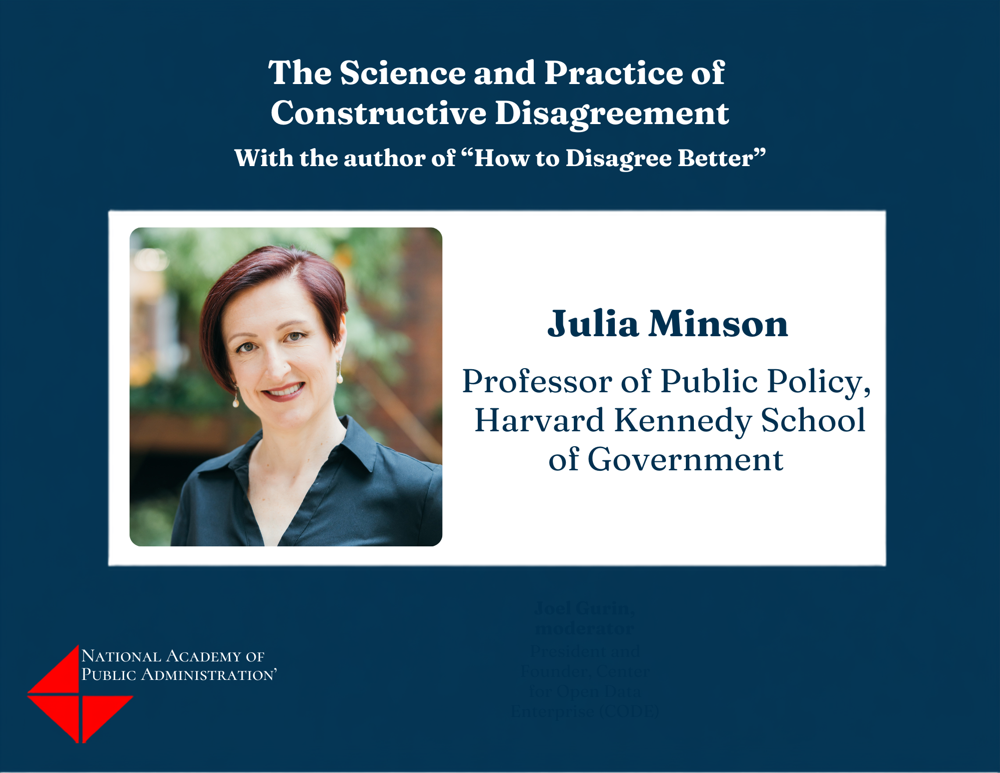 The Science and Practice of Constructive Disagreement