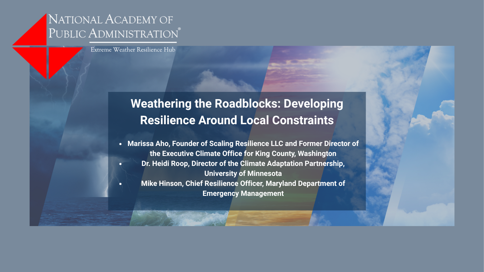 Weathering the Roadblocks: Developing Resilience Around Local Constraints