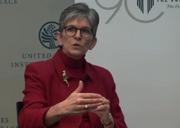 Academy President/CEO Teresa Gerton moderates Volcker At 90 Panel