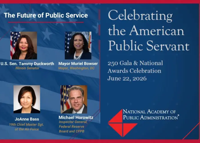 All-Star Panel to discuss “The Future of Public Service” at Celebration of the American Public Servant 250 Gala