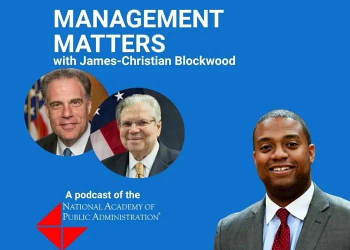PODCAST: Waste, Fraud, Abuse and Efficiency -U.S. Comptroller General Gene Dodaro and Inspector General of the U.S. Department of Justice Michael Horowitz