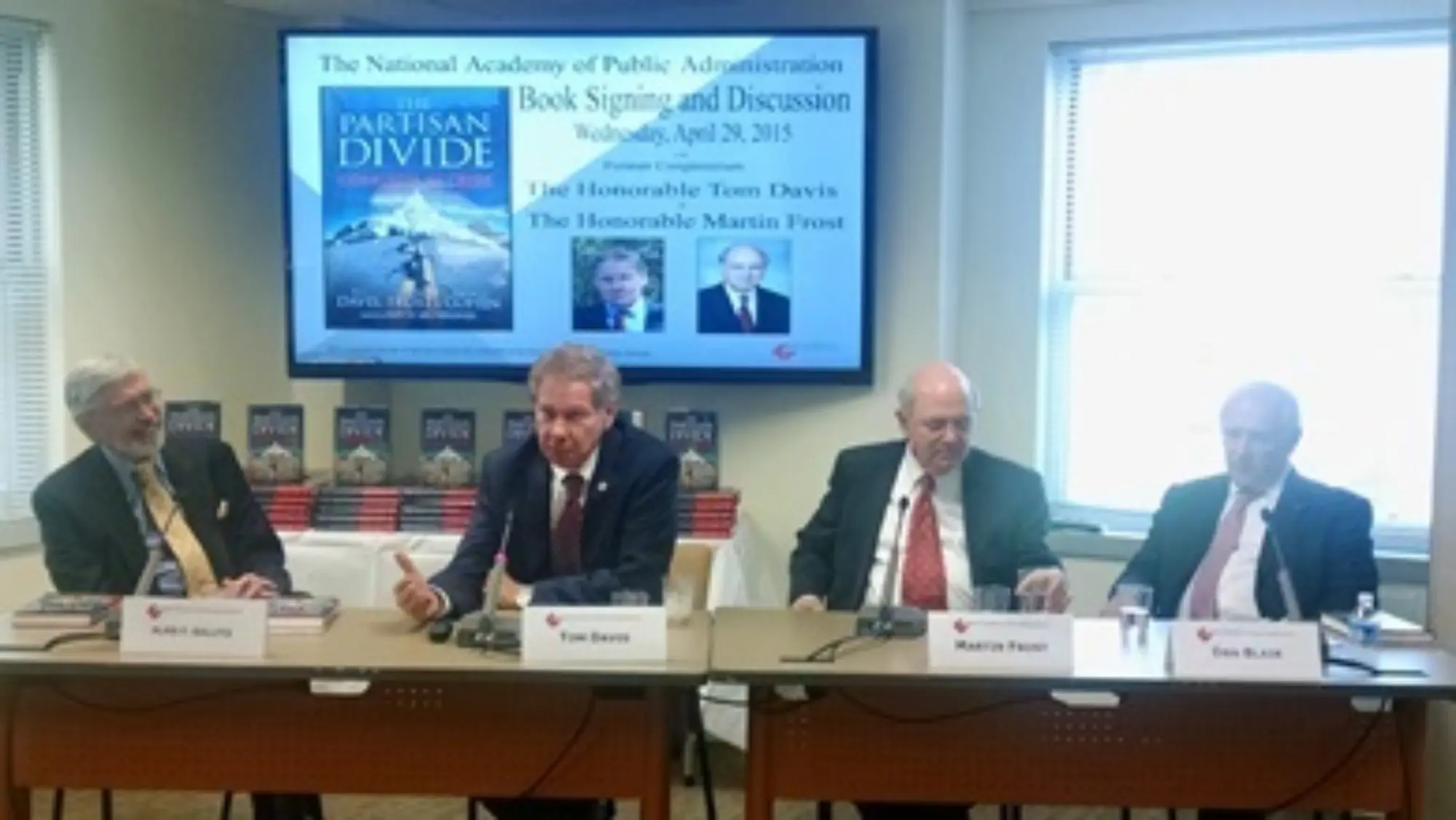 Tom Davis and Martin Frost Book Signing